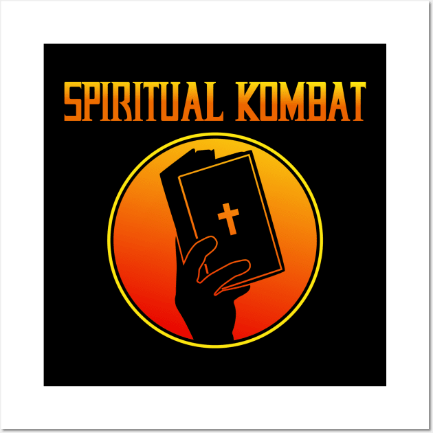 Spiritual Kombat Wall Art by CalledandChosenApparel